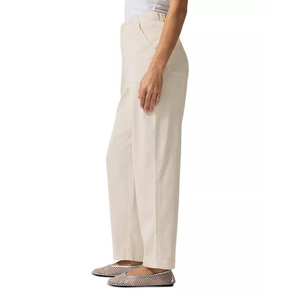 Splendid Women Ivory Lyocell/Cotton Good Fortune Comfy Palazzo Pants Size M - Picture 3 of 4